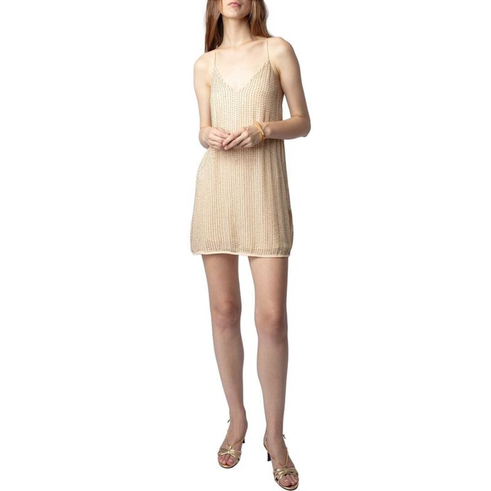 Zadig & Voltaire Cream Midi Dress